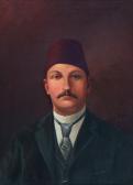 RIFAT CETECI Huseyin 1861-1939,Self-Portrait,Alif Art TR 2016-06-05