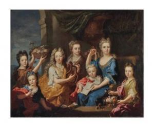 RIGAUD Gaspard 1661-1705,Portrait des enfants de M. Bouette de Blémur,Christie's GB 2017-09-19