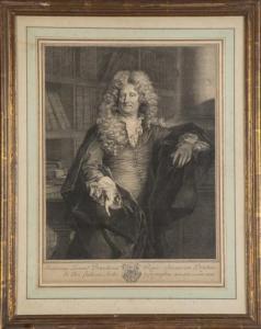 RIGAUD Hyacinthe 1659-1743,Retrato de Frédéric Leonard (1624-1711),Alcala ES 2023-12-21