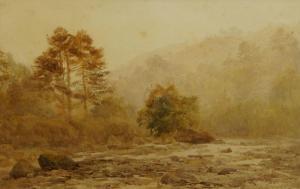 RIGBY Cuthbert 1850-1935,Autumnal landscape,Rosebery's GB 2021-05-08