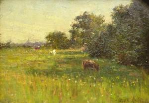 RIGG Alfred,Cattle Grazing in the Meadow,David Duggleby Limited GB 2019-09-13