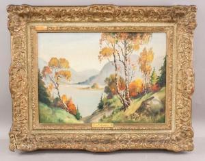 RIGG William 1877-1942,landscape scene,888auctions CA 2023-08-31