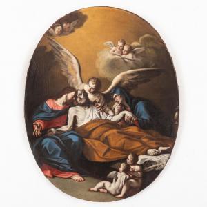 RIGHINI Jean Philippe Leon,Transito di San Giuseppe,18th century,Wannenes Art Auctions 2023-12-11