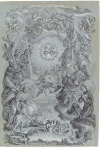 RIGL Vitus Felix 1717-1779,A study for a frontispiece,Christie's GB 2006-01-24