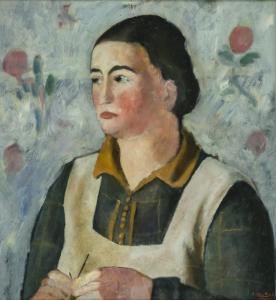 RIGO ARRIGO DEL 1908-1932,Ritratto della madre,1928,Fabiani Arte IT 2017-12-03