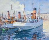 RIGOTARD Alexandre 1871-1944,Le Saint-Charles dans le port d'Alger,Marambat-Camper FR 2024-04-03