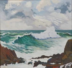 RIKER Harland A 1900-1900,November Seas,1950,Skinner US 2009-11-18