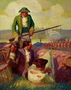 RILEY Nicholas 1900-1944,Battle of Bunker Hill (The Red Coats Are Coming),Heritage US 2012-10-13