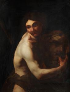 RIMINALDI Orazio 1594-1631,DAVID MIT DEM HAUPT DES GOLIATH,Hampel DE 2023-03-30