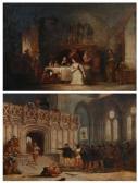 RIMMER William,THE COVERNANTER'S ATTACKING GLASGOW CATHEDRAL and ,1850,Sloans & Kenyon 2011-04-15