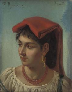 RINALDI Francesco 1786,A peasant girl,Christie's GB 2011-08-02