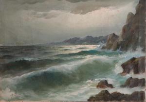 RINALDI M 1919," Mare in burrasca ",Aste Bonasia IT 2012-12-01