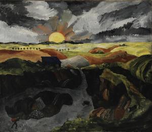 RING SCHULTZ Asta 1895-1978,Gravel pit at Holme, Aarhus,1922,Bruun Rasmussen DK 2024-01-02