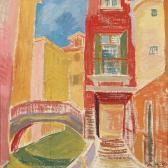 RING SCHULTZ Asta 1895-1978,View from Venice,Bruun Rasmussen DK 2012-05-14