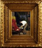 RINGEL Johann Joseph 1794-1856,Le Peintre dans son Atelier,Galerie Moderne BE 2008-11-18