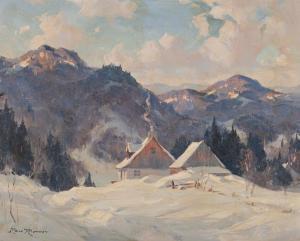 RIORDON ERIC,Winter Morning, Ste-Adele,1945,Walker's CA 2017-06-07