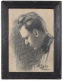 RIPLEY Aiden Lassell 1896-1969,Portrait of a Gentleman,Brunk Auctions US 2020-07-31
