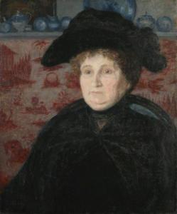 RIPPL RONAI Josef 1861-1927,Woman with a Hat,Tiroche IL 2021-03-13