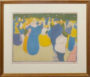 RIPPL RONAI Jozsef 1861-1927,La Fête de Village,1896,Stair Galleries US 2018-11-03