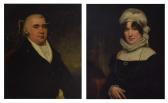 RISING John,Pair of late 18th century portraits of a lady and ,1798,Clevedon Salerooms 2024-03-14