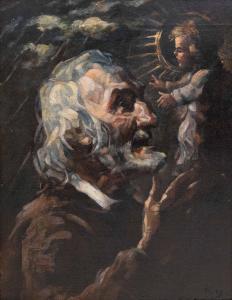 RISS Thomas 1871-1959,Bildnis eines alten Mannes,Palais Dorotheum AT 2023-09-01