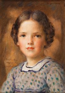 RISS Thomas 1871-1959,The Artist\’s Daughter,1916,Palais Dorotheum AT 2022-09-20