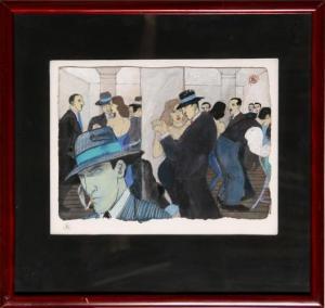 RISSO Fabian 1963,Tango Dancing Club,1989,Ro Gallery US 2011-06-02