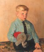 RITSEMA Coba 1876-1961,Young boy with a toy elephant,Christie's GB 1999-09-01