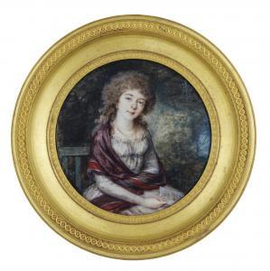 RITT Augustin Christian 1765-1799,PORTRAIT OF A LADY,1795,Sotheby's GB 2018-12-06