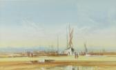 ritter Louis 1854-1892,Fisherfolk on the beach,Burstow and Hewett GB 2014-09-24