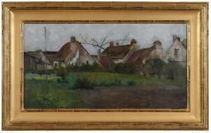 ritter Louis 1854-1892,Giverny Landscape,Brunk Auctions US 2018-11-17