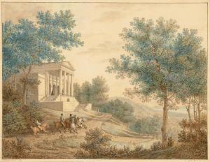 Ritter Von Moreau Karl 1758-1841,Cavalier devant la fo,1812,Artcurial | Briest - Poulain - F. Tajan 2022-09-27