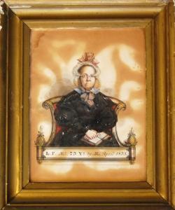 RITTO PENNIMAN John 1782-1841,Portrait of a seated lady,Freeman US 2016-04-19