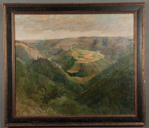 Ritzenhofer Hurbert 1879-1961,Expansive Landscape,Jackson's US 2010-04-13