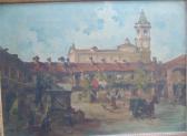 RIVA Giuseppe 1834-1916,An Italian Piazza,Bellmans Fine Art Auctioneers GB 2011-05-18