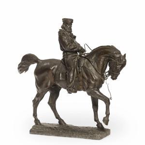 RIVALTA Augusto 1838-1925,Garibaldi a cavallo,1829,Cambi IT 2024-03-28