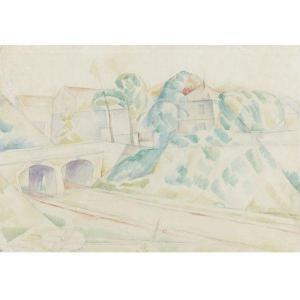 RIVERA Diego 1886-1957,LE PONT D'ARCUEIL,1918,Sotheby's GB 2011-05-25