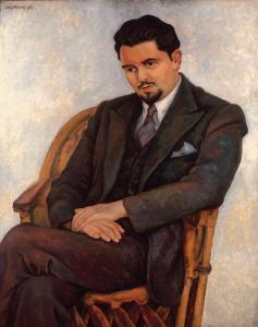 RIVERA Diego 1886-1957,Retrato del poeta Lalane,1936,Christie's GB 2000-06-01