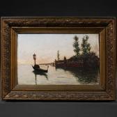 RIVERA F.,View of Venice with gondola,19th century,Anteo Subastas ES 2024-04-03