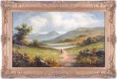 RIVERS D,mountainous landscape scene with figures,1888,Dawson's Auctioneers GB 2020-07-30