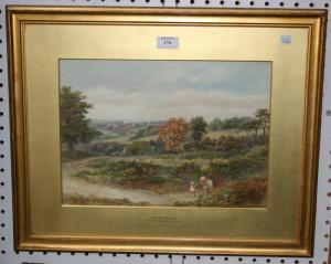 RIVERS Laura,Hampstead Heath, View from back of Old Farm,1910,Tooveys Auction GB 2009-07-15