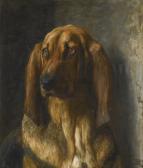 RIVIERE Briton 1840-1920,SIR LANCELOT, A BLOODHOUND,1888,Sotheby's GB 2014-05-22