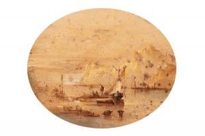 RIVIERE Charles 1848-1920,Scène de port,Millon & Associés FR 2020-03-13