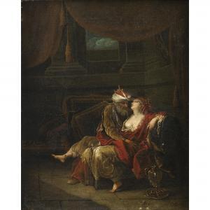 RIVIERE FRANCOIS 1675-1746,COUPLE ORIENTAL DANS UN INTÉRIEUR,Sotheby's GB 2011-06-23