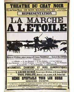 RIVIERE Henri 1888-1902,Théâtre du Chat Noir La Marche à L'Etoile,1894,Millon & Associés 2020-02-26