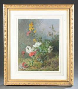 RIVOIRE Francois 1842-1919,Flowers,1871,Quinn & Farmer US 2020-09-26