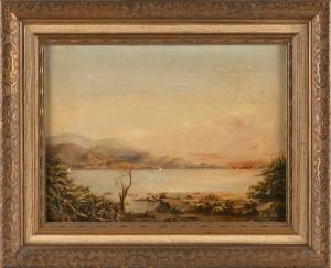 Rix Julian Walbridge 1850-1903,Tappan Zee at sunset,Eldred's US 2023-03-24