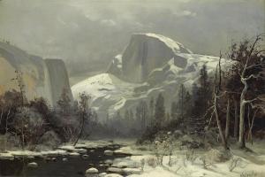 Rix Julian Walbridge 1850-1903,Winter in the Yosemite Valley,1888,Bonhams GB 2017-04-11