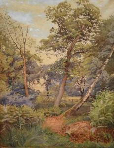 RIXON William Augustus 1880-1936,Woodland clearing,Clevedon Salerooms GB 2021-08-12