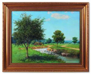 RIZA HOCA ALI 1858-1939,Landscape,Alif Art TR 2017-05-13